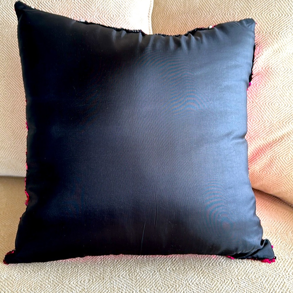 SEQUIN SQUARE PLAYFUL DECORATOR PILLOW - Picture 4 of 4
